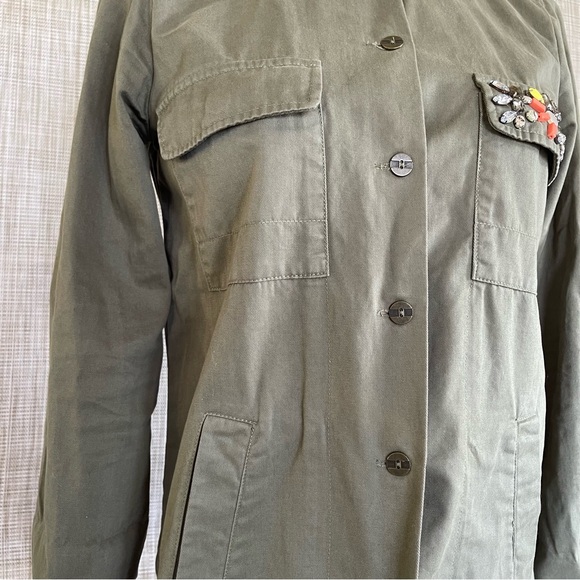 Willow and Clay Women’s Military Style Jacket - Picture 4 of 5